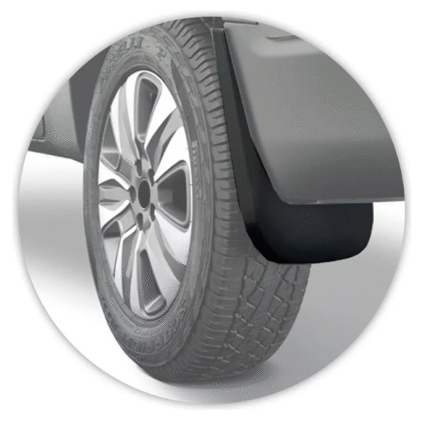 Flap Protetor Universal Longo (Para-Barro) Preto 4 Peças - Código Tgpoli 05.016 - Imagem 3
