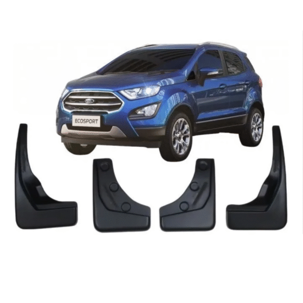 Lameiro Apara Barro-flap Protetor Ecosport 2018/2021 Tg Poli 01.141 Preto - Imagem 2