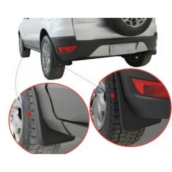 Lameiro Apara Barro-flap Protetor Ecosport 2018/2021 Tg Poli 01.141 Preto - Imagem 3