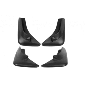 Flap Protetor Universal Curto (Para-Barro) Preto 4 Peças, Código Tgpoli 05.015