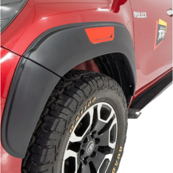 Alargador Toyota Hilux 2016 a 2023 Cj 6 Peças Preto Tg Poli 07.115 - Imagem 4