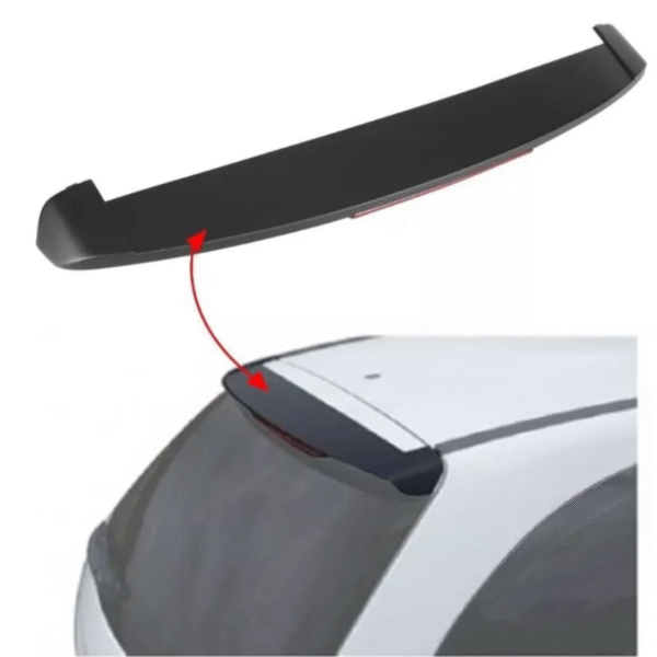 Aerofólio Celta 2000 a 2005 c/ 30 LEDs – 2 e 4 Portas – Preto | TG Poli 03.309