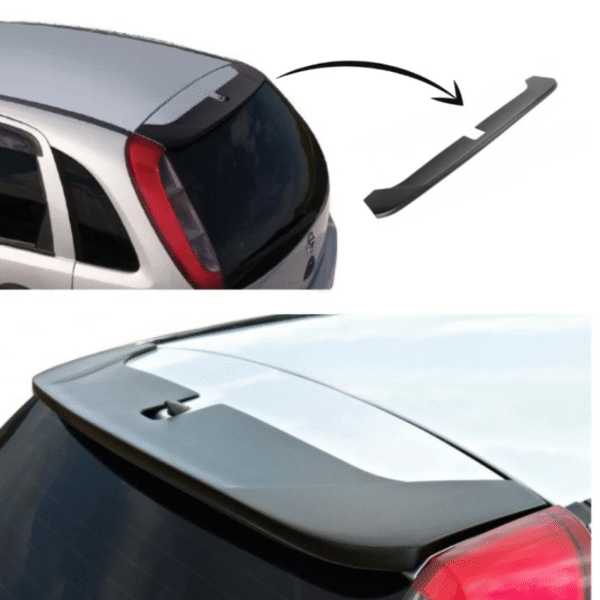Aerofólio Corsa Hatch 2002 a 2012 Preto – TG Poli 03.288 - Imagem 2