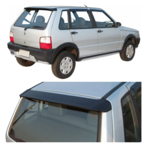 Aerofólio Uno 1ª Geração 1985 a 2013 – Sem LED – Preto | TG Poli 04.171