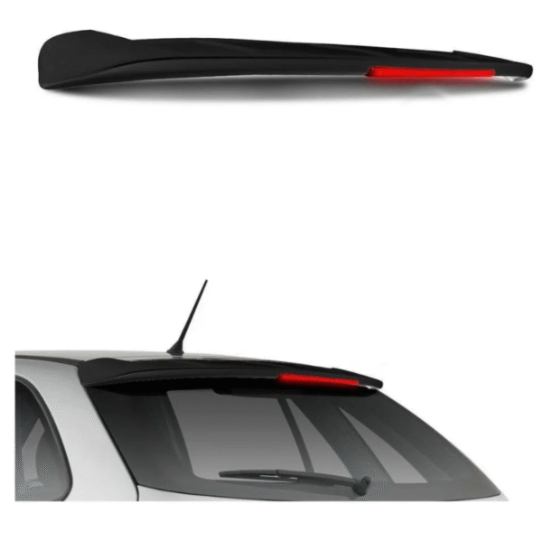 Aerofólio VW Gol G2 G3 G4 1995 a 2014 com LED – Preto | TG Poli 02.268