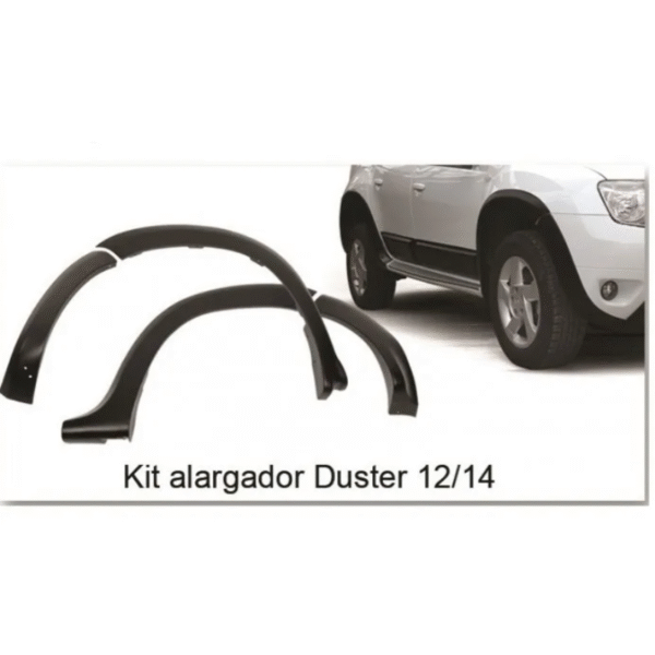 Alargador de Para-lama Renault Duster 2012 a 2014 | Preto | TG Poli | Cód. 09.034 - Imagem 3