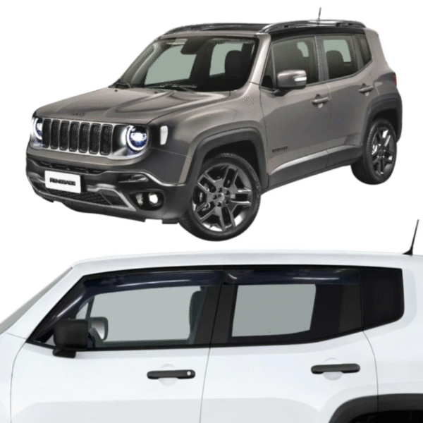 Calha de Chuva TG Poli Jeep Renegade 2015 a 2025 | 4 Portas | Cód. 33.001 - Imagem 4