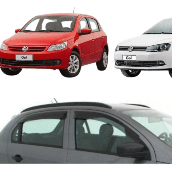 Calha de Chuva TG Poli Gol e Voyage G5/G6/G7 2008 a 2022 – 4 Portas | Cód. 22.011