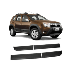 Friso de Porta Duster Oroch 2012 a 2022 4 Portas Preto | TG Poli | Cód. 09.035