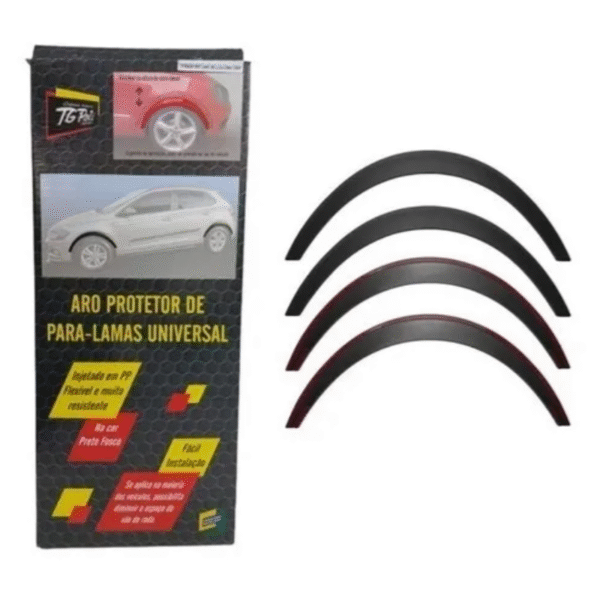 Aro Protetor Universal PP – Kit com 4 Peças (Preto) | TG Poli 05.057 - Imagem 5