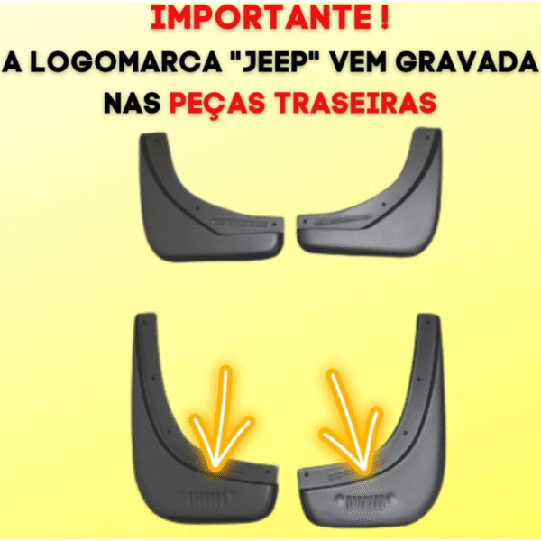 Kit Apara-Barro (Lameira/Flap) Jeep Renegade 2018 a 2019 – TG Poli Cód. 16.001 - Imagem 4