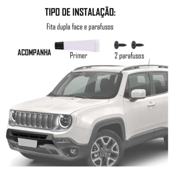 Overbumper Frontal Jeep Renegade Diesel 2015 a 2021 / Flex 2019 a 2021 | TG Poli  | Cód. 16.003 - Imagem 4