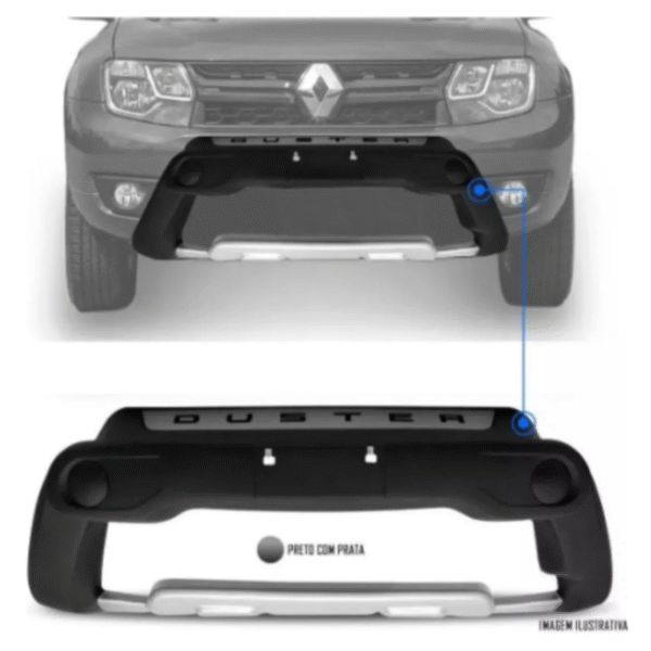 Overbumper Frontal Renault Duster e Oroch 2015 a 2021 | TG Poli | Cód. 09.057 - Imagem 2