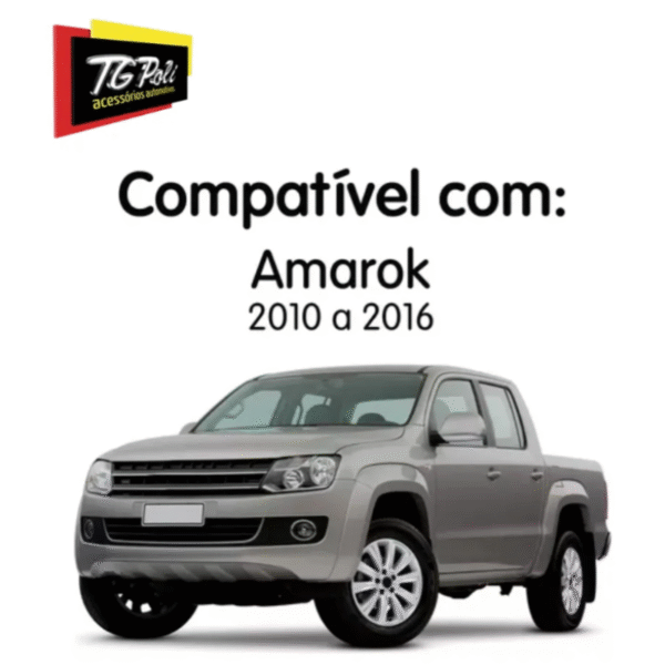 Overbumper Protetor Dianteiro Volkswagen Amarok 2010 a 2016 | TG Poli | Cód. 02.280 - Imagem 4