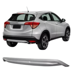 Protetor Traseiro de Para-Choque Honda HR-V 2015 a 2021 | Prata | TG Poli | Cód. 08.033