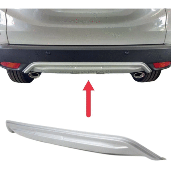 Protetor Traseiro de Para-Choque Honda HR-V 2015 a 2021 | Prata | TG Poli | Cód. 08.033 - Imagem 4
