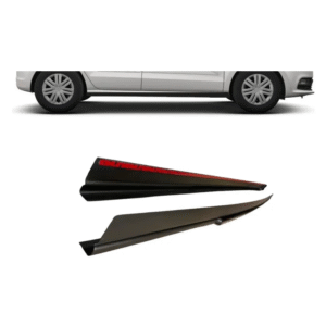 Spoiler Lateral Universal 1,65m e 1,95m – Preto com Detalhe Black Piano | TG Poli 05.107