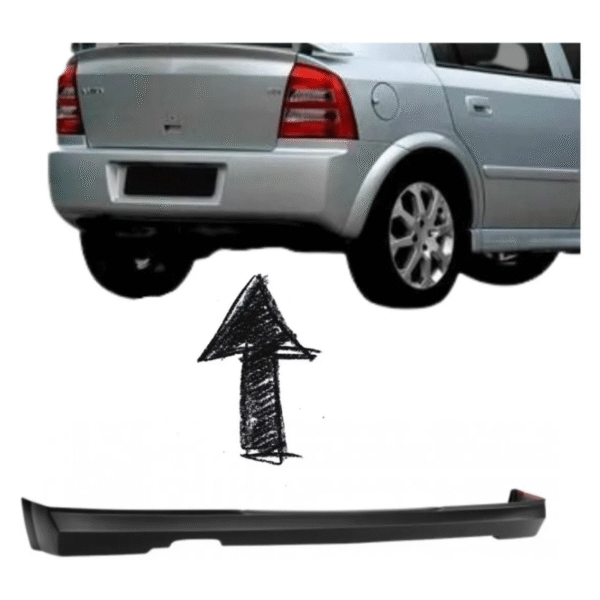 Spoiler Traseiro TG Poli | Astra Hatch 2003 a 2011 – Saia Traseira | Cód. 03.261 - Imagem 2