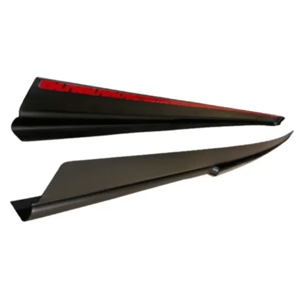 Spoiler Lateral Universal 1,65m e 1,95m – Preto com Detalhe Black Piano | TG Poli 05.107 - Imagem 3
