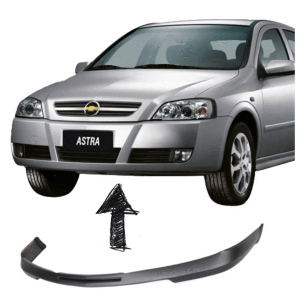 Spoiler Dianteiro Clássico Astra Hatch 2003 a 2011 | Saia Frontal TG Poli 03.260 - Imagem 5
