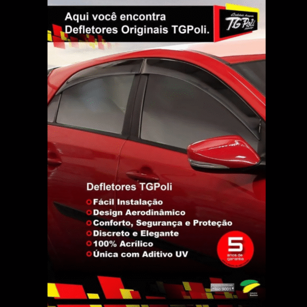 Calha de Chuva Peugeot Hoggar 2010 a 2014 2 Portas – TG Poli 20.005 - Imagem 5