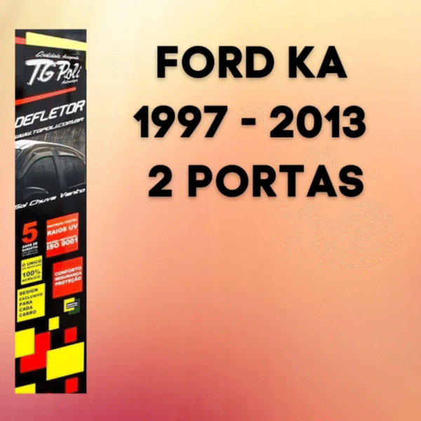 Calha de Chuva TG Poli – Ford Ka 1997 a 2013 – 21.002 - Imagem 4